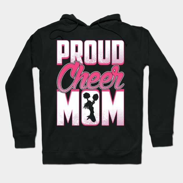 Proud Cheer Mom Hoodie by teevisionshop
